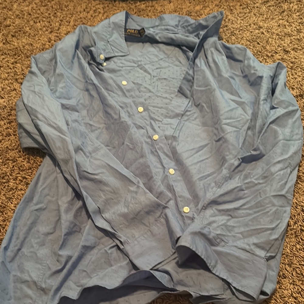 Ralph Lauren Light Blue Polo Shirt